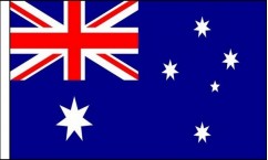 Australian Table Flags